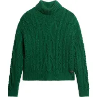 Superdry Vintage Cable Knit Genser Med Høy Hals