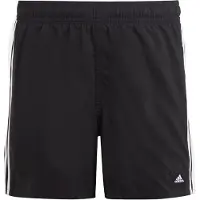 Adidas Badshorts - 3-striper - Svart - - 6 år (116) - Badetøy