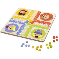Eurekakids 2-i-1 Parcheesi Og Gåsespill