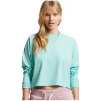 Superdry Vintage Crop Langarmet T-skjorte