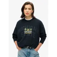 Superdry Travel Souvenir Loose Collegegenser