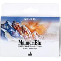 Maimeri MaimeriBlu Watercolour set Arctic - 6 tubes 12ml - Professional Watercolours