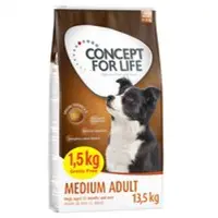 Concept for Life Medium Adult - Bonusbag 12 + 1,5 kg