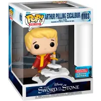 Funko POP! Sverdet I Steinen Disney Deluxe Arthur Trekker Excalibur-eksklusiv Figur