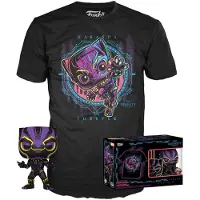 Funko POP! Black Panther Forundring Og T-skjorte Og Eksklusiv Wakanda Forever-figur