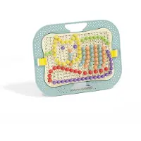Quercetti Pinnemosaikk - Fantacolor Playbio - 160 Deler - 80903 - - OneSize - Leketøy