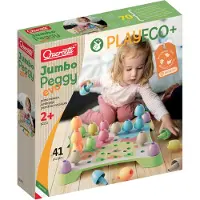 Quercetti Pinmosaikk - Jumbo Peggy Evo PlayEco+ - 41 Deler - 822 - - OneSize - Leketøy