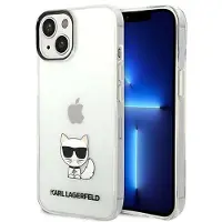 Karl Lagerfeld KLHCP14MCTTR iPhone 14 Plus 6,7 "hardcase klar / gjennomsiktig Choupette Body