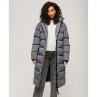 Superdry Microfibre Longline Pufferjakke