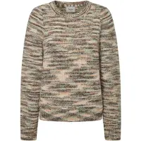 Pepe Jeans for woman. PL702187 Hindy beige jumper (M), Casual, Polyester