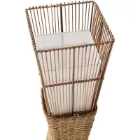 LINDBY Jacinto gulvlampe, bambus, hamp, høyde 130 cm