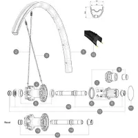 Mavic Crossmax Pro Tubeless Offset Bakfelg