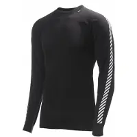 Helly Hansen Dry Stripe Crew, Herre, Black