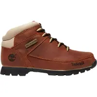 Timberland for man. TB0A121K2141 Euro Sprint lace-up mid-calf leather boots dark brown (41), Flat, Laces, Casual