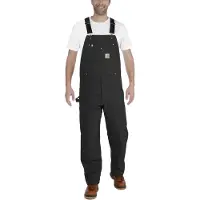 Carhartt Bib Suspender Pants Men Black W32/L34