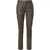 Chevalier Vintage Pants Women Leather Brown 38