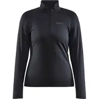 Craft Core Gain Midlayer W Black Langarmet T-skjorte