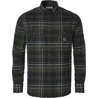 Chevalier Heron Flannel Shirt Men October Green Checked S