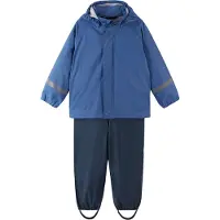 Reima Regntøy m. Seler - Tihku - PU - Denim Blue - - 2 år (92) - Regntøy