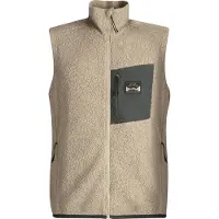 Lundhags Flok Wool MS Pile Vest, mellomlag, beige