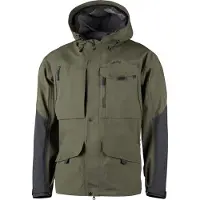 Lundhags Ocke Ms Jacket, skalljakke, herre, grønn/grå