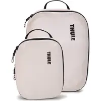 Thule Compression Cube - Set - bag set for clothes - 100D ripstop nylon - hvit