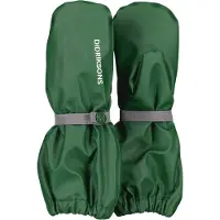 Didriksons Regnvotter m. Fleece - PU - Pileglove - Grønn - - 0 md - Votter