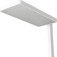 Arcchio LED-gulvlampe Timon, 195 cm, hvit, 54 W, aluminium