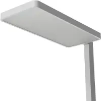 Arcchio LED-gulvlampe Timon, 54W, sølv, høyde 195 cm