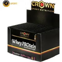 Crown Sport Nutrition Plus Myseprotein Jordbær 26.5g 10 Enheter