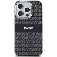 DKNY IML Mono & Stripe MagSafe-etui for iPhone 13 Pro Max - svart