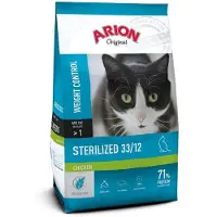 Arion - Cat Food - Original Cat Sterilized - Chicken - 2 kg