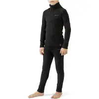 Viking Arctis-undertøysett for barn, Polartec, svart 104/110