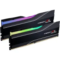 G.Skill Trident Z5 Neo RGB - DDR5 - sett - 32 GB: 2 x 16 GB - DIMM 288-pin - 3000 MT/s / PC5-48000 - CL32 - 1.35 V - ikke-bufret - ikke-ECC - matt svart