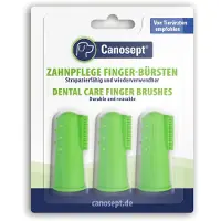 Canosept Dental Care fingerbørster - 1 x 3 stk.
