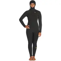 Billabong 504 Synergy Hd Cz Full Våtdrakt svart