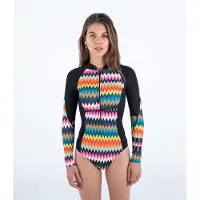 Hurley Advant 2 Mm Langermet Shorty Med Glidelås Foran Til Dame
