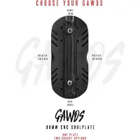 Gawds Uhmw Soulplate Baseplate For Inline-skates