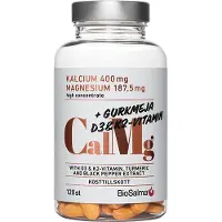 BioSalma Kalsium & Magnesium 120 tabletter