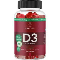 VitaYummy Vitamin D3 Raspberry 60 pieces