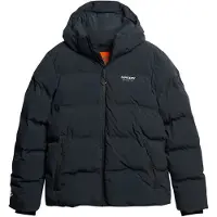 Superdry for man. MS311478A Quilted jacket navy (XXL), Casual, Recycled Polister, Sustainable