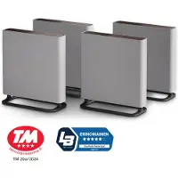 Sony BRAVIA Theater Quad HT-A9M2 - Høyttalersystem - for hjemmeteater - 4.0.4-kanal - trådløs - Wi-Fi, Fast Ethernet, Bluetooth - Appstyrt - 504 watt (Total) - treveis - grå