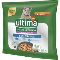 Affinity Ultima Ultima Cat Expert Nutrition Senior Kylling & Storfekjøtt - 48 x 70 g