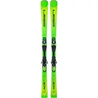 Elan Ace Slx Fusion X + Emx 12.0 Gw Fus X Blk/grn [f] Alpin Ski Pakke