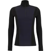 Ulvang Peak Map Half Zip, Underställ, Herre, Black/Navy Blue