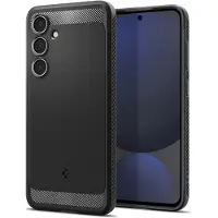Spigen Rugged Armor, Deksel, Samsung, Galaxy S24 FE, 17 cm (6,7), Sort
