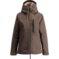 Lundhags Järpen Pile Jacket, skijakke, dame, grønn