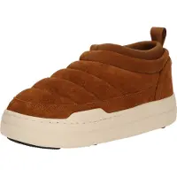 Moon Boot for woman. 80D2470020 Brown Park Soft Leather Sneakers (36), Flat, None, Casual