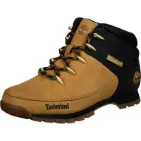Timberland for man. TB0A1NHJ2311 Euro Sprint Hiker Leather Boots yellow (40), Laces, Casual, Mustard