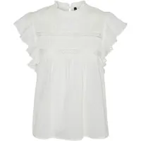 Vero Moda Trine Ermeløs Bluse